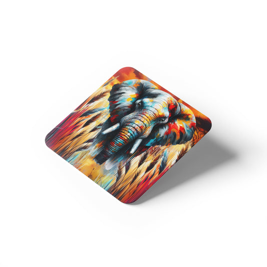 African Ablaze Coaster