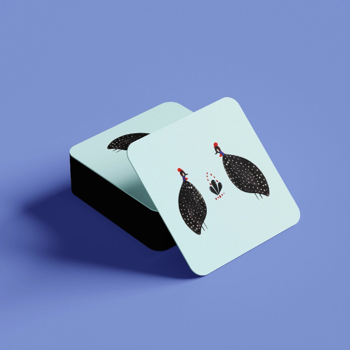 Guinea Fowl Chic Coaster