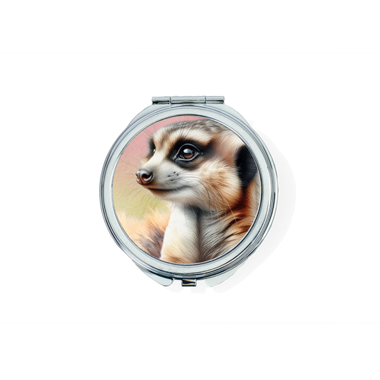 Pastel Afrika Compact Mirror