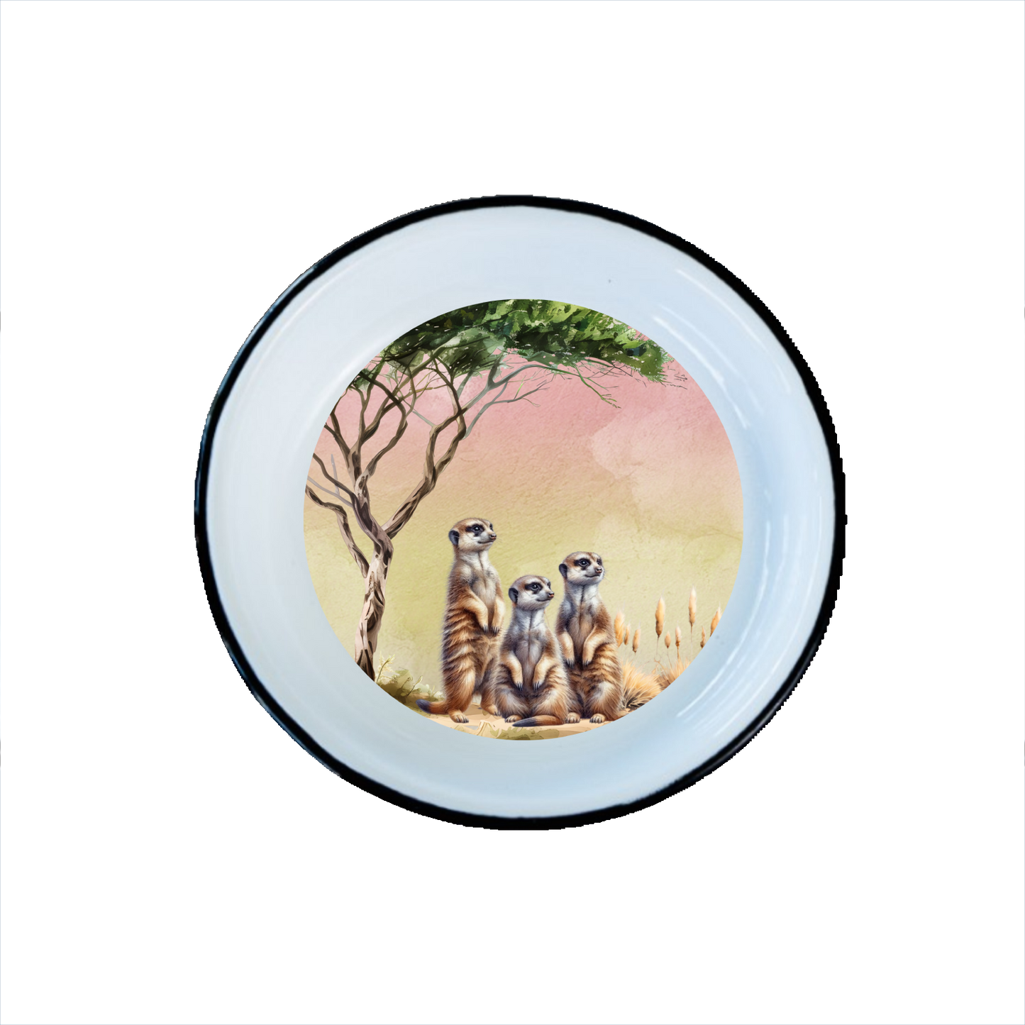 Pastel Afrika Printed 10cm Ramekin Dish