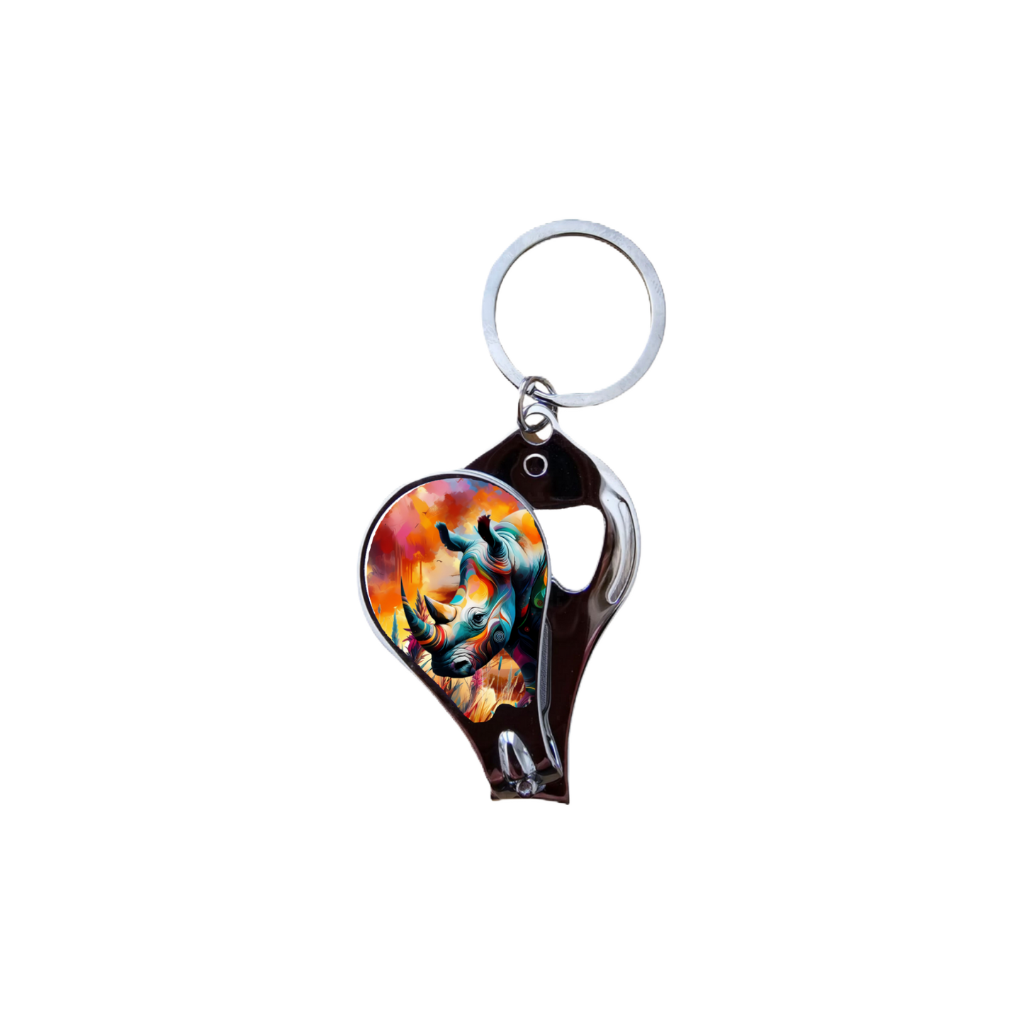 African Ablaze Keyring Clipper