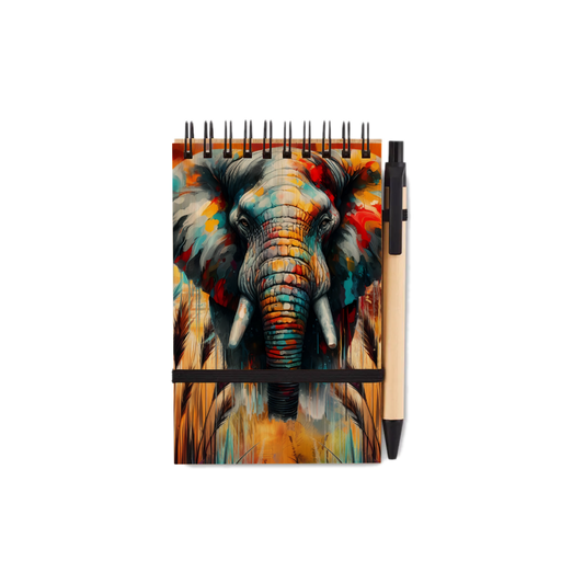 African Ablaze  Notebook A7