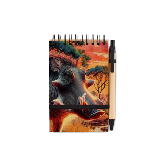 African Sunset  Notebook A7