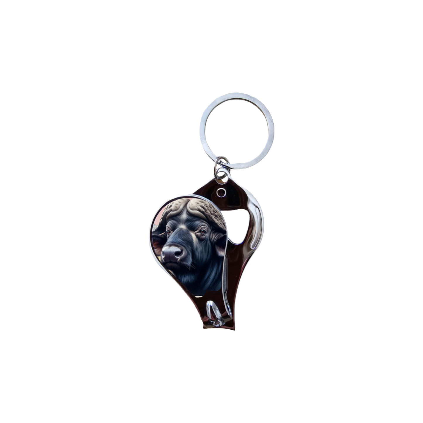 Pastel Afrika Keyring Clipper