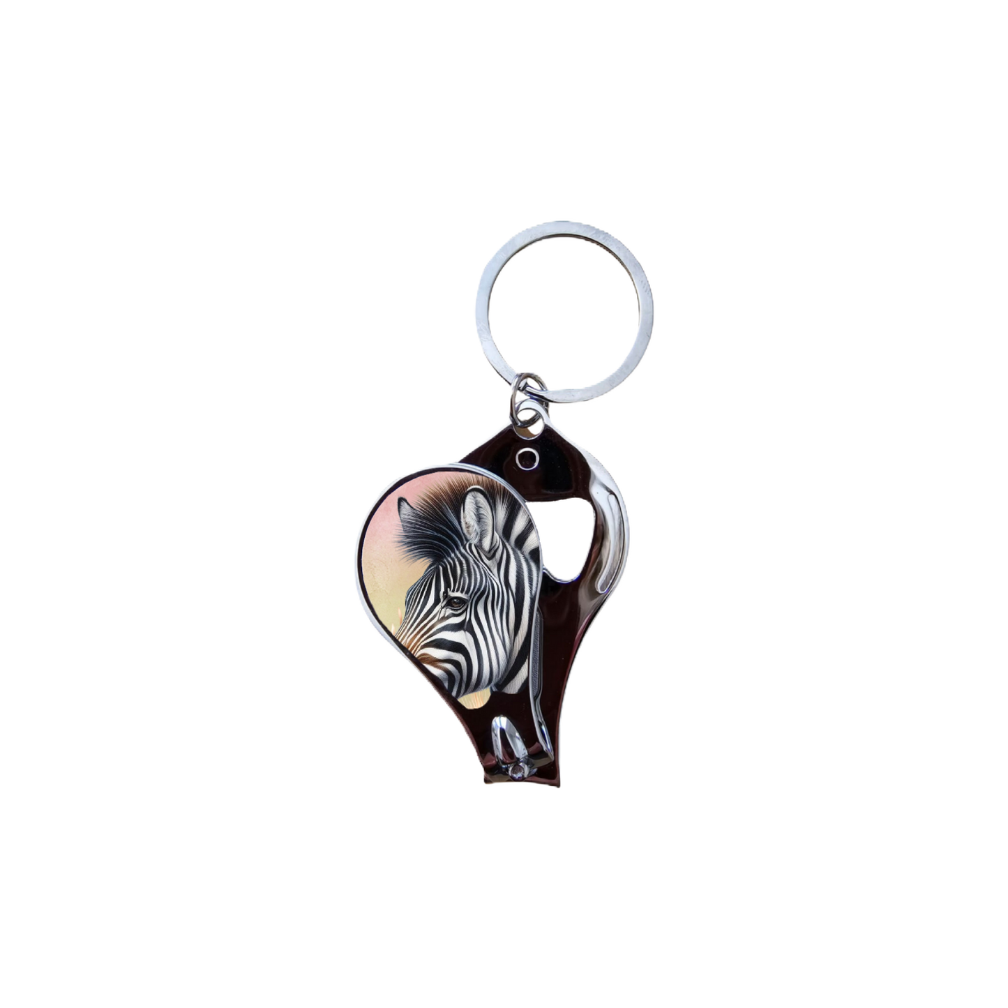 Pastel Afrika Keyring Clipper