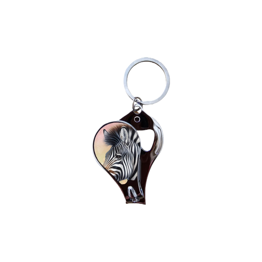 Pastel Afrika Keyring Clipper