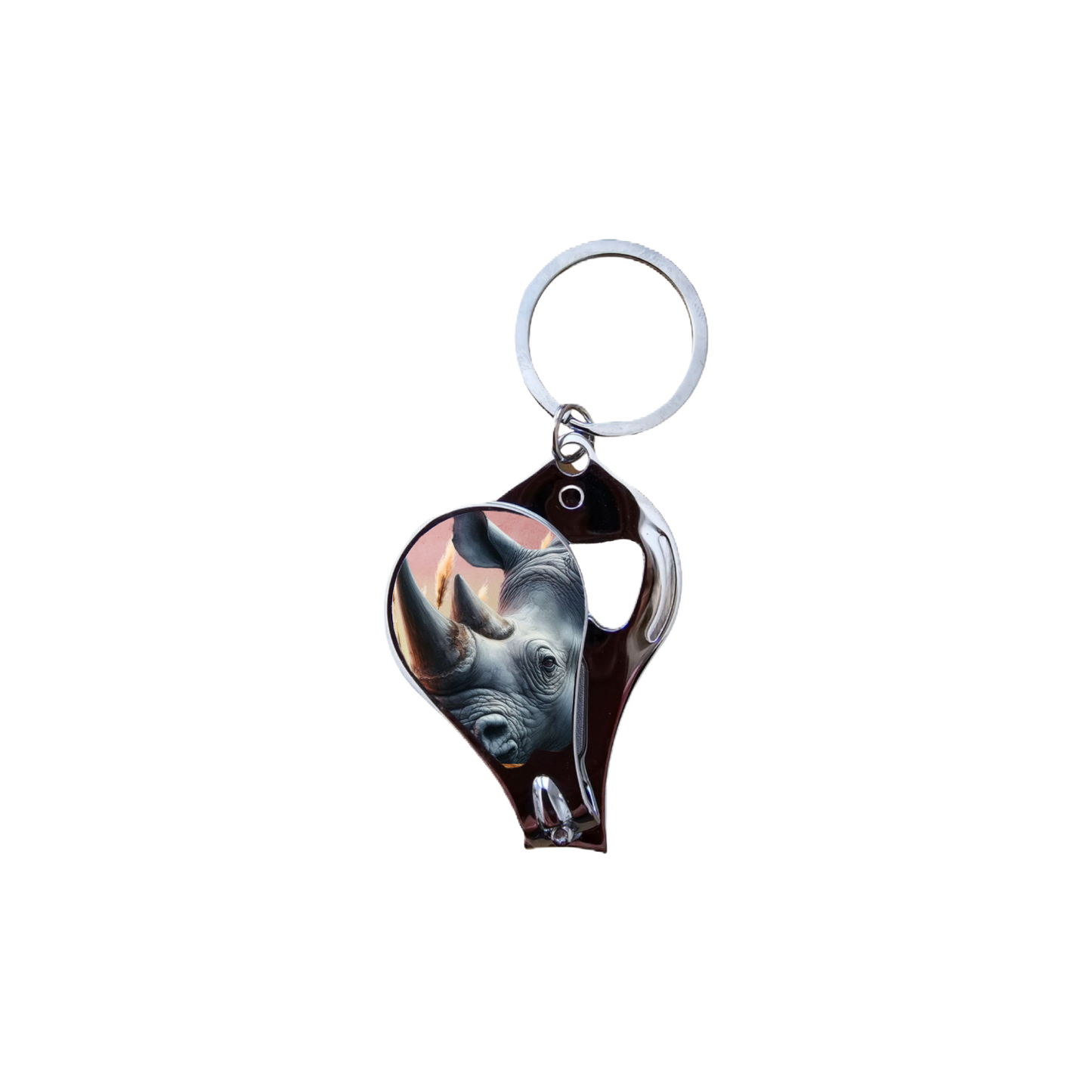 Pastel Afrika Keyring Clipper