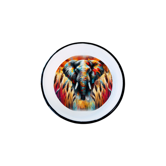 African Ablaze  Printed 14cm Tapas Plate