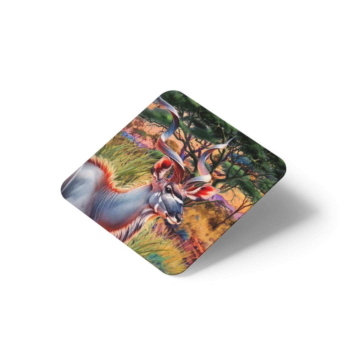 African Sunset Coaster