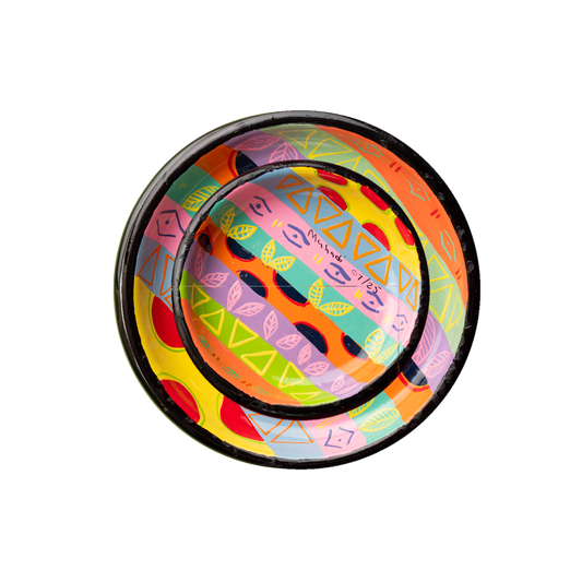 Chic Afrik Handpainted 10cm Ramekin Dish