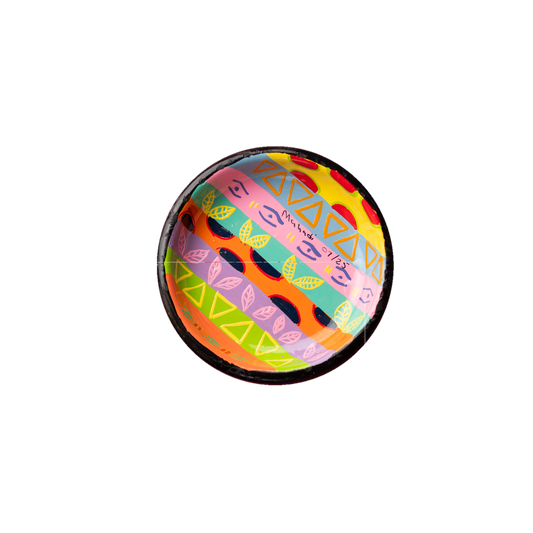 Chic Afrik Handpainted 10cm Ramekin Dish