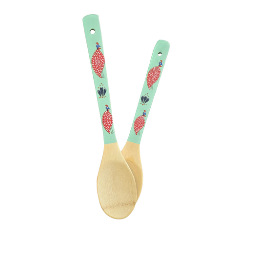 Guinea Fowl Chic Salad Servers