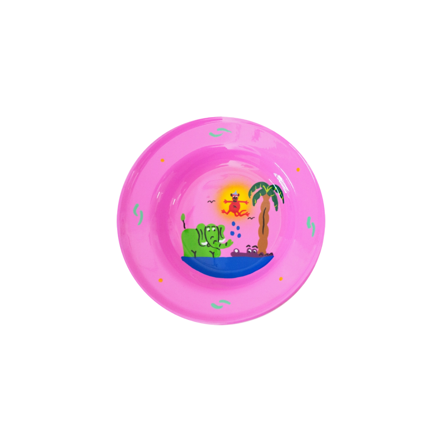 Jungle Animal Plate