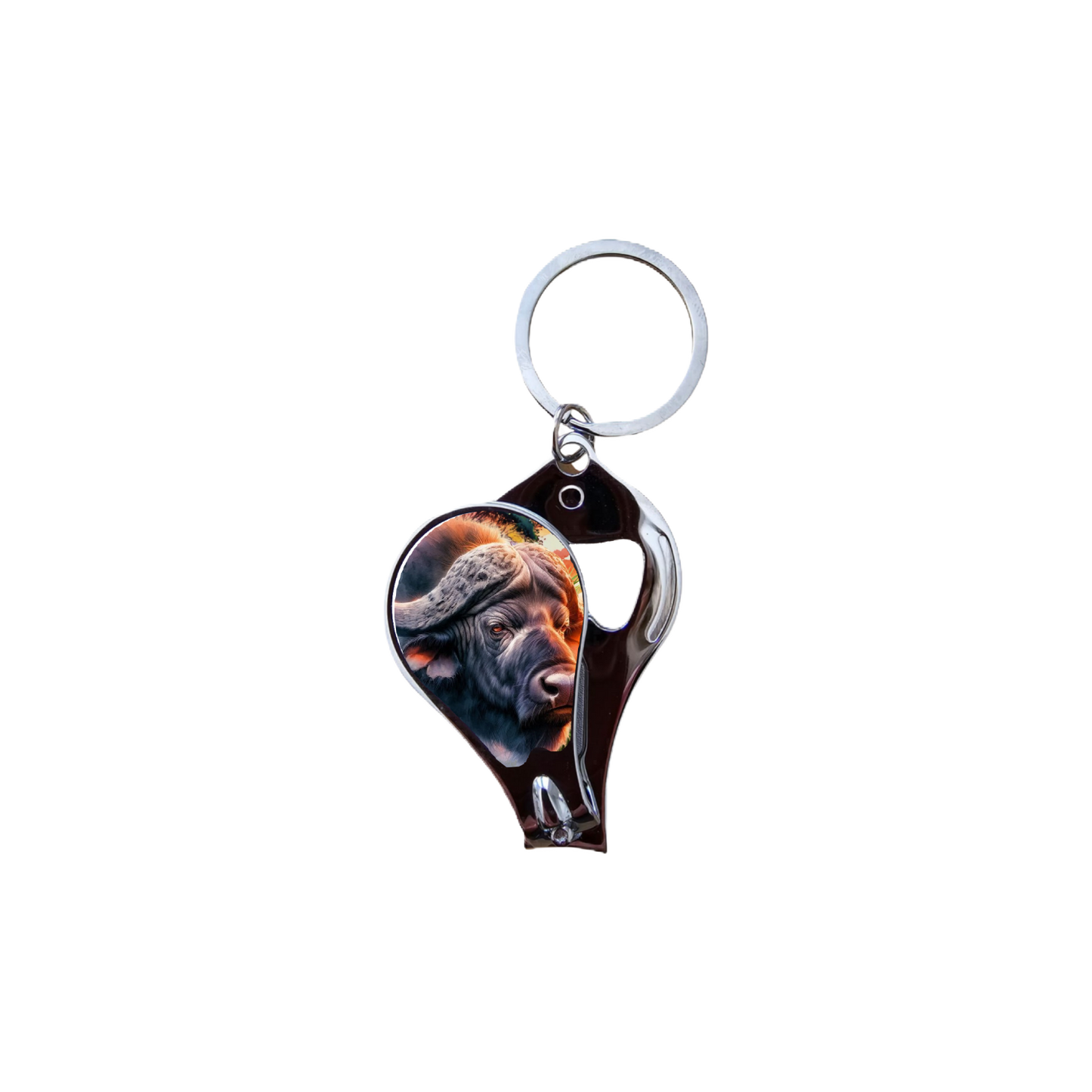 African Sunset  Keyring Clipper