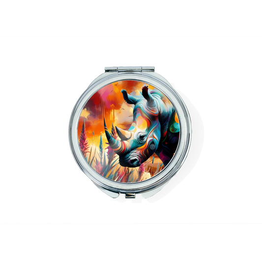 African Ablaze Compact Mirror