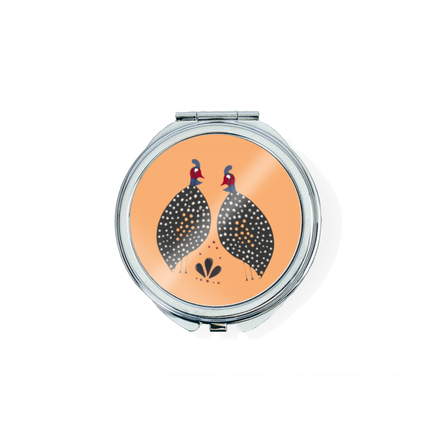 Guinea Fowl Chic  Compact Mirror