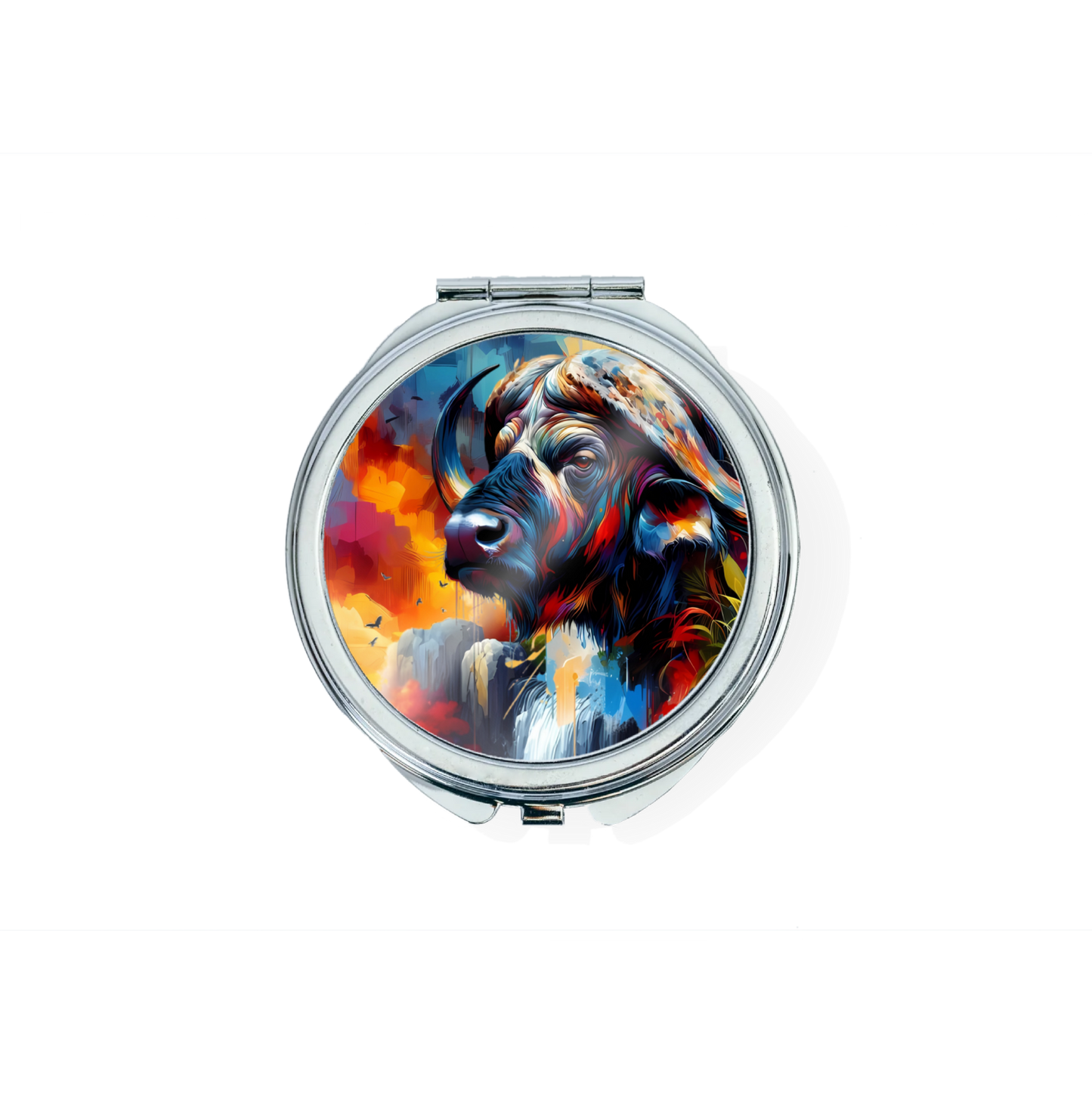 African Ablaze Compact Mirror