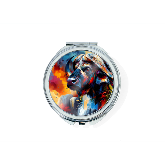 African Ablaze Compact Mirror