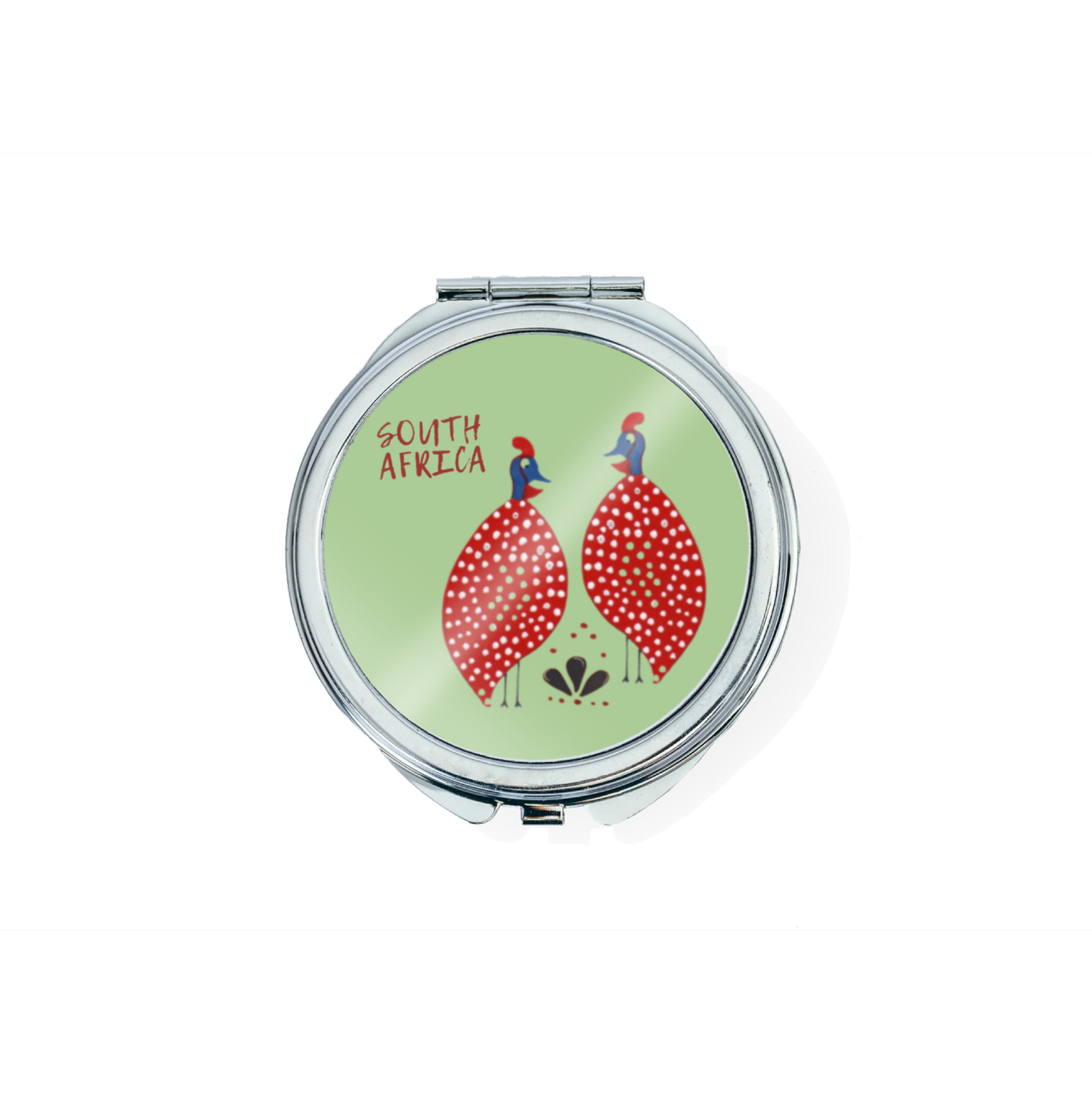 Guinea Fowl Chic  Compact Mirror