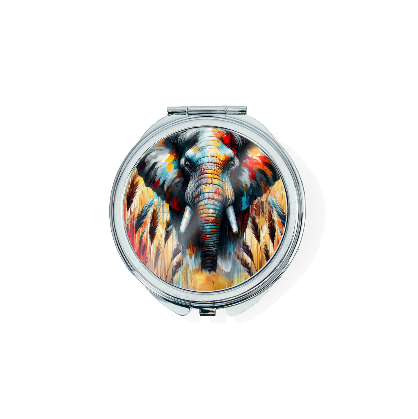 African Ablaze Compact Mirror