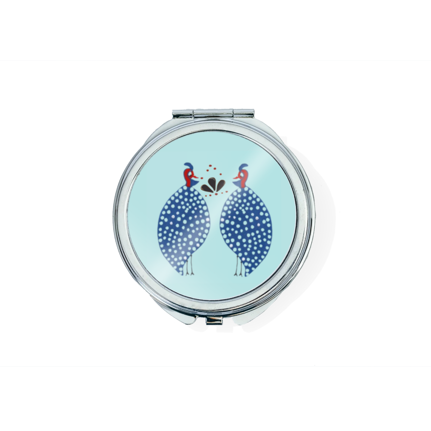 Guinea Fowl Chic  Compact Mirror