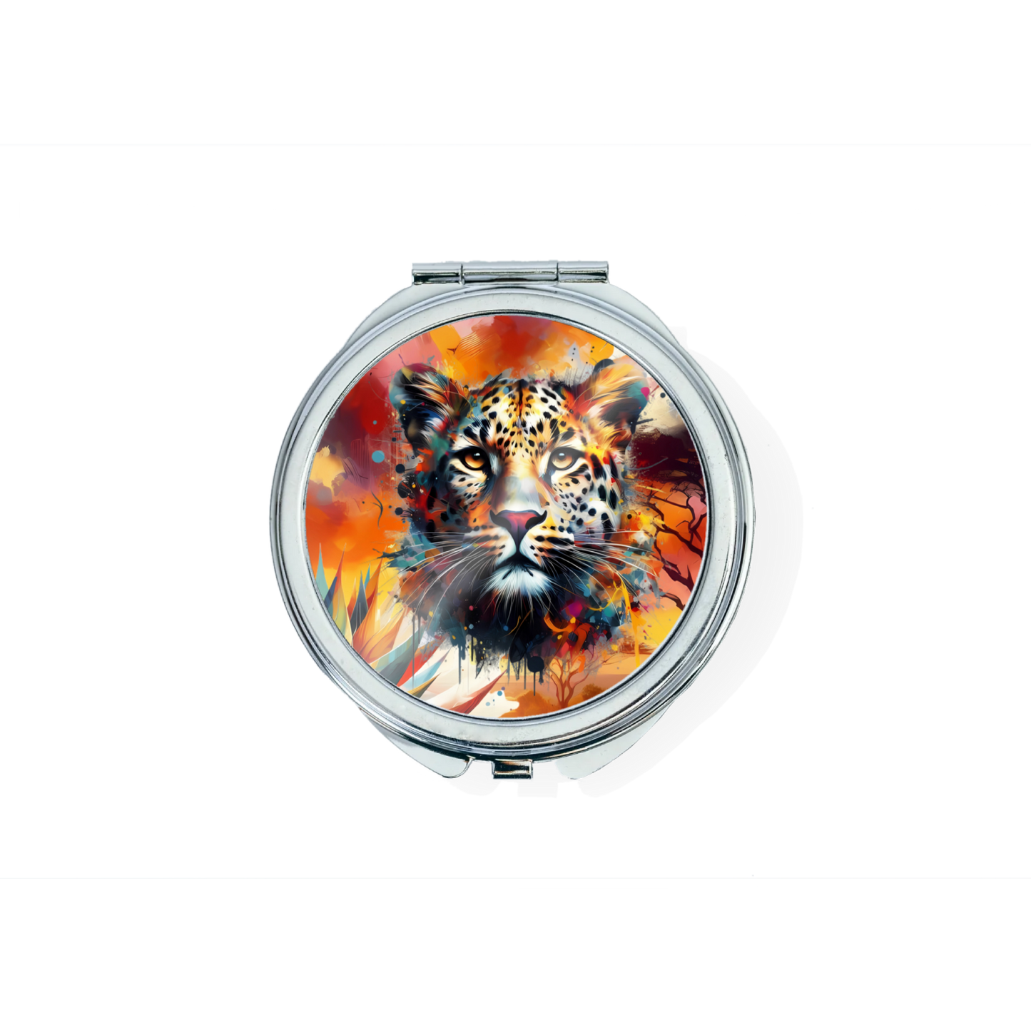 African Ablaze Compact Mirror