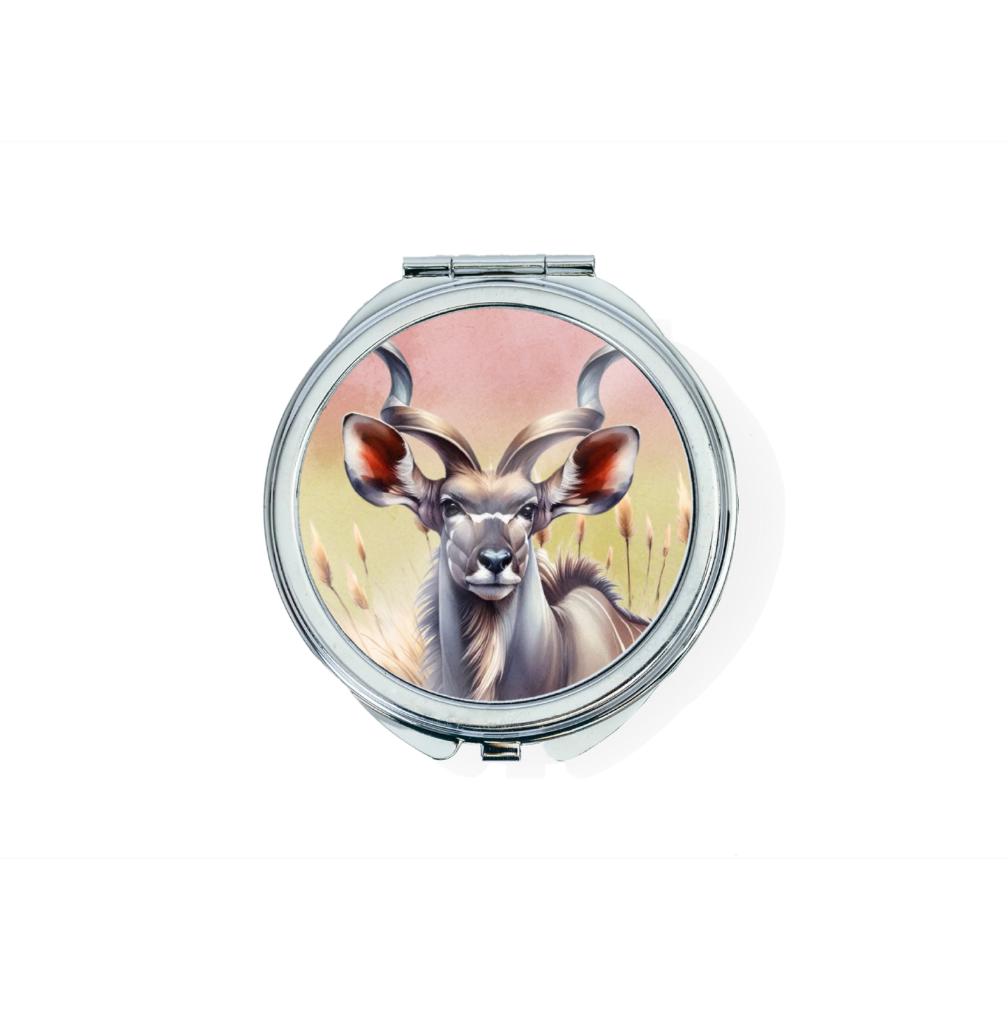 Pastel Afrika Compact Mirror