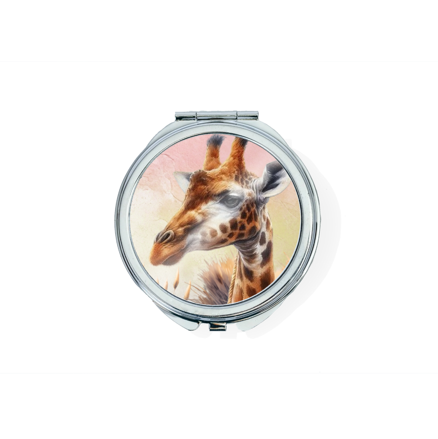 Pastel Afrika Compact Mirror