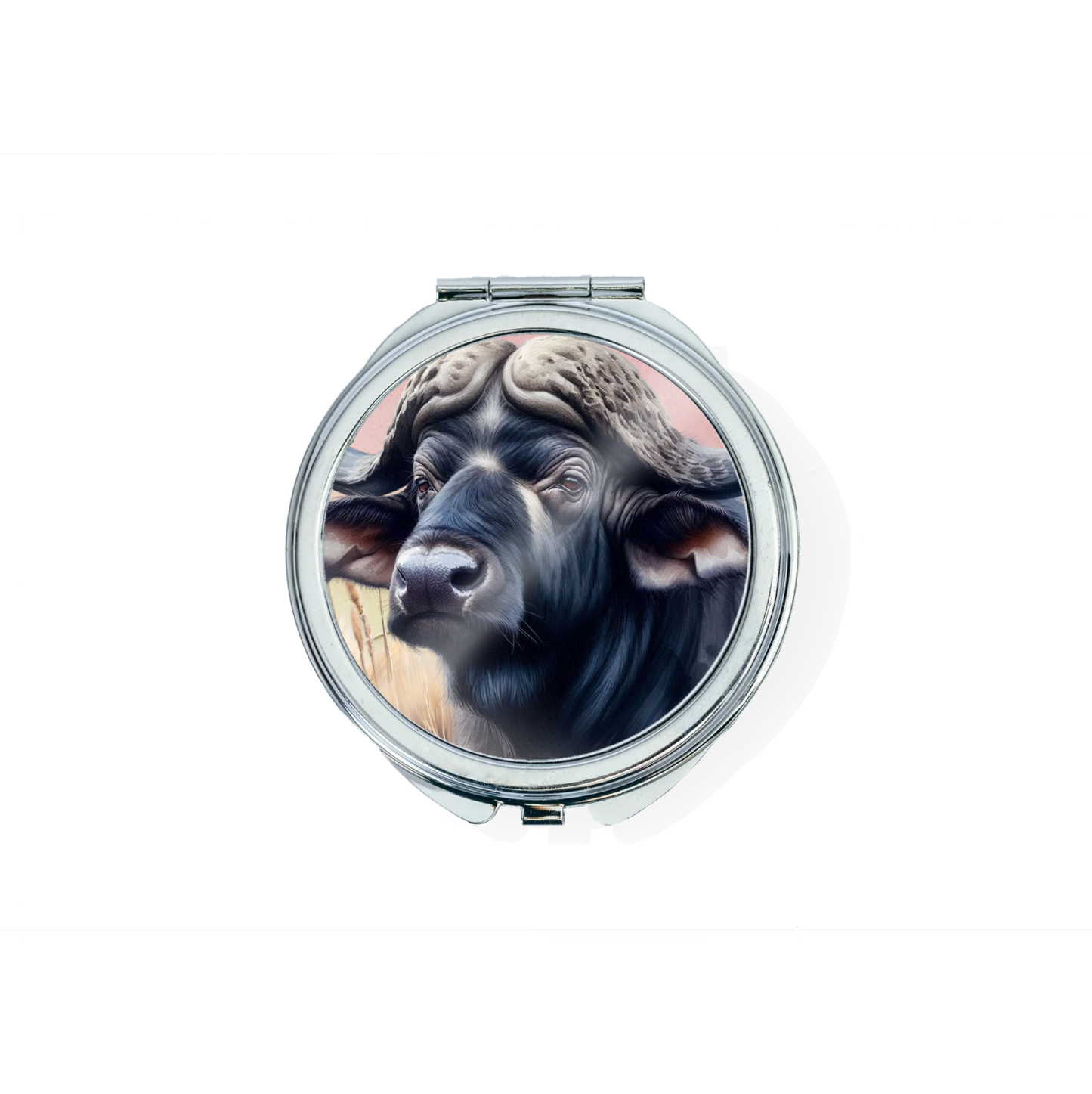 Pastel Afrika Compact Mirror