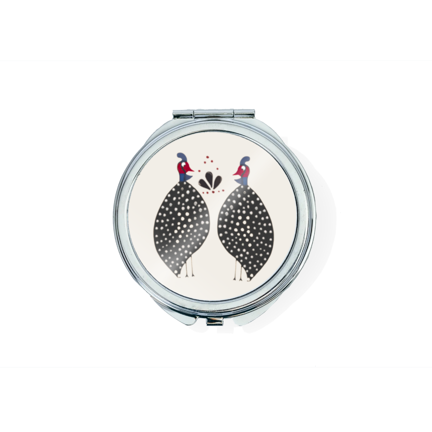 Guinea Fowl Chic  Compact Mirror