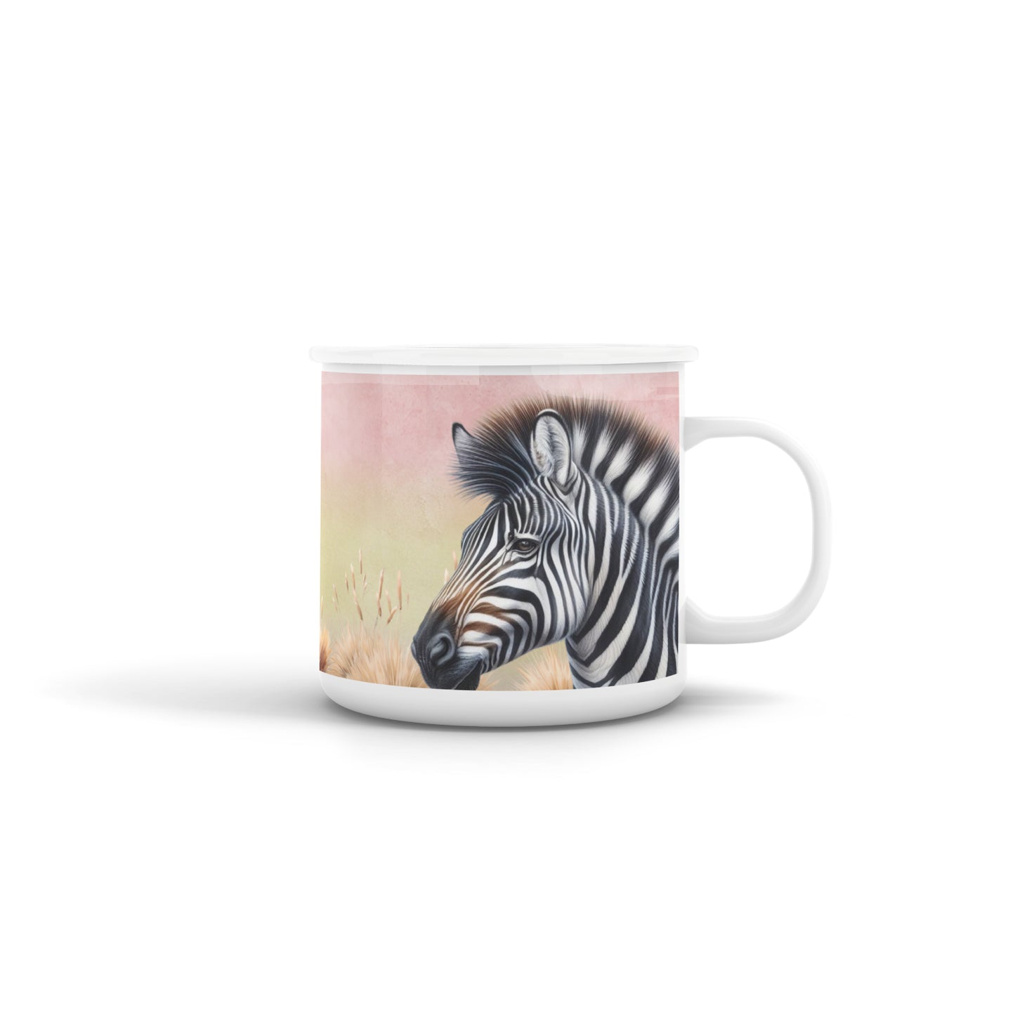 Pastel Afrika Enamel Mug