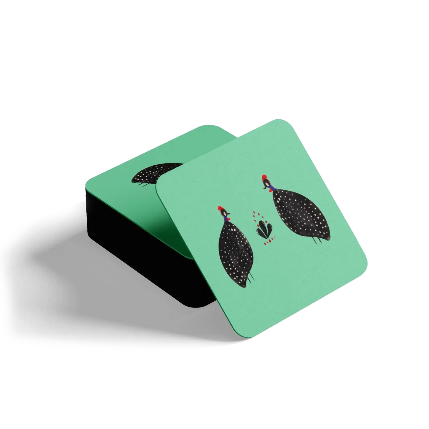 Guinea Fowl Chic  Coaster