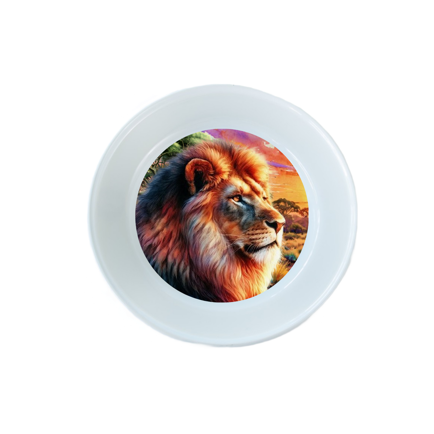 African Sunset  Printed 14cm Tapas Plate