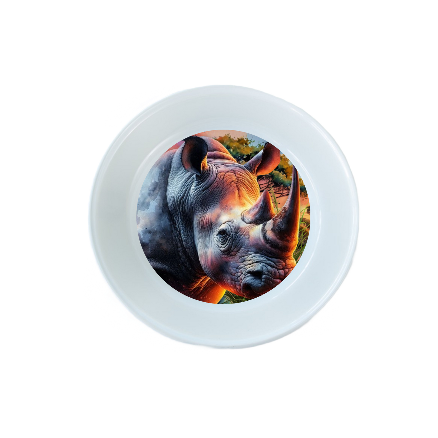 African Sunset  Printed 14cm Tapas Plate