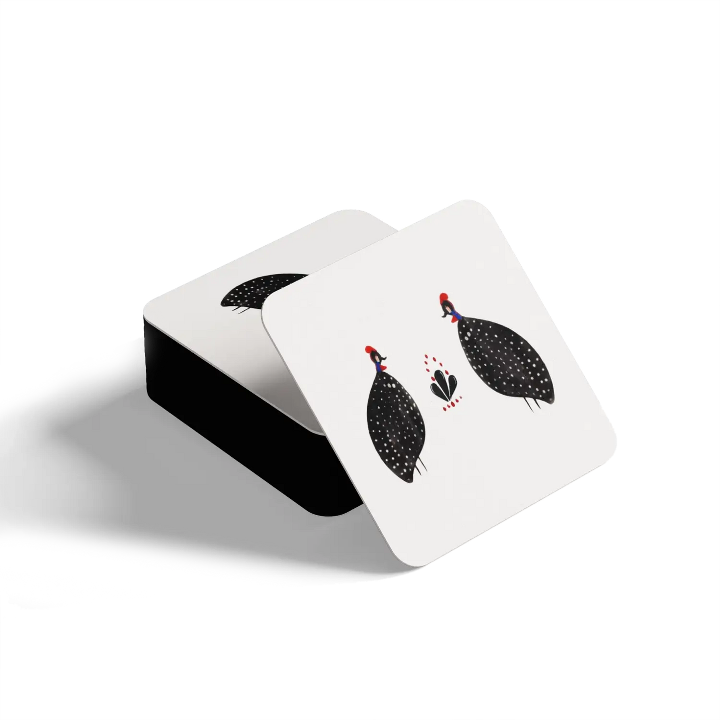 Guinea Fowl Chic  Coaster