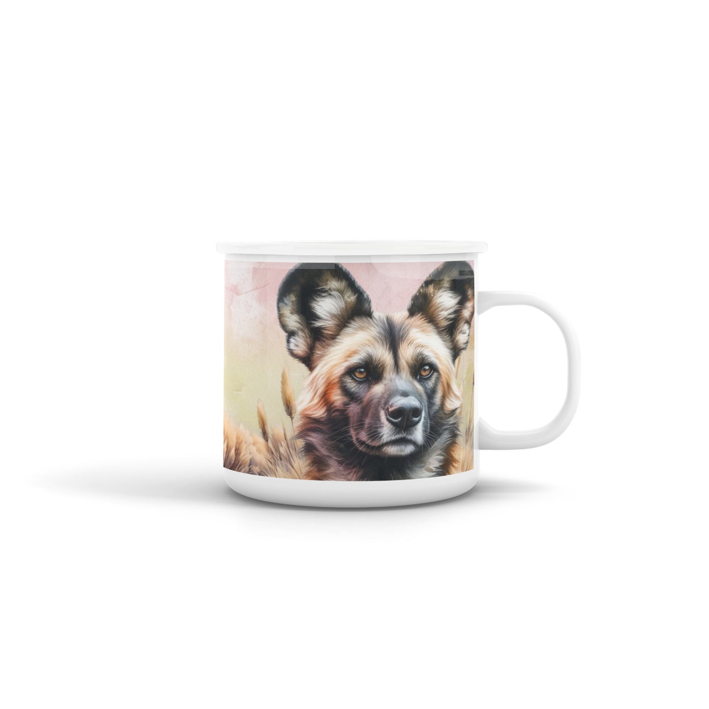 Pastel Afrika Enamel Mug