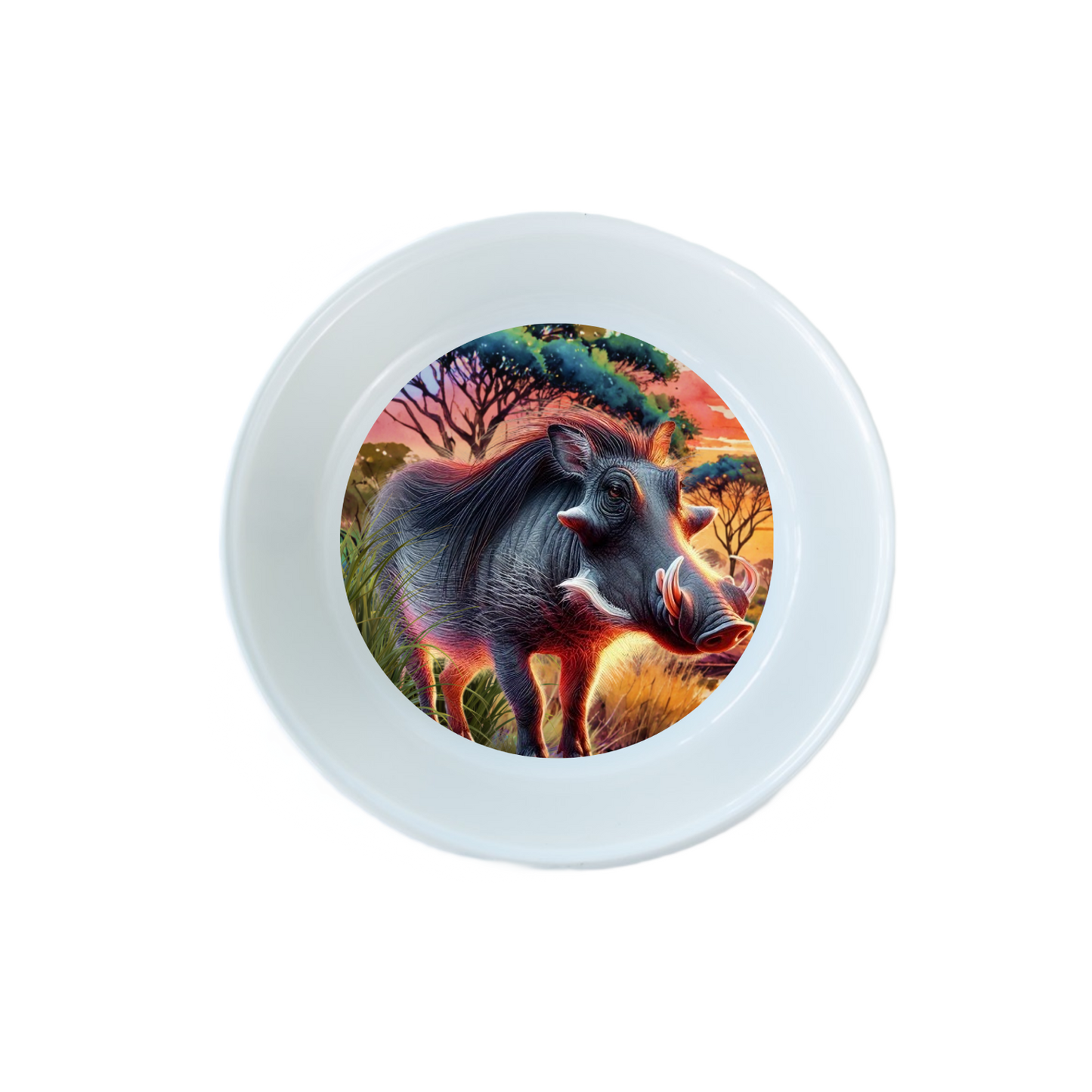 African Sunset  Printed 14cm Tapas Plate