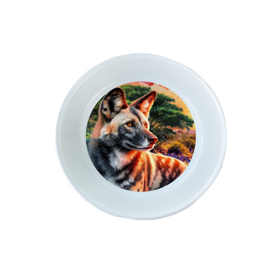 African Sunset  Printed 14cm Tapas Plate