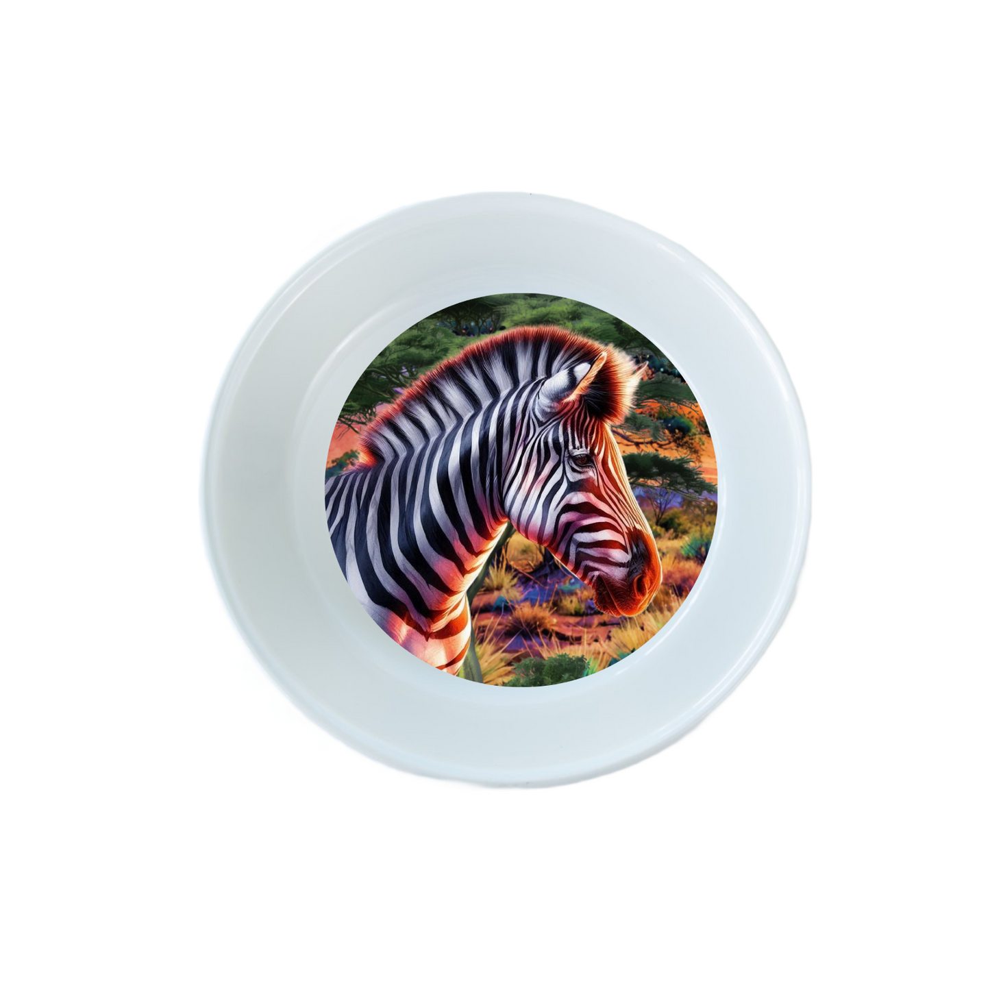 African Sunset  Printed 14cm Tapas Plate