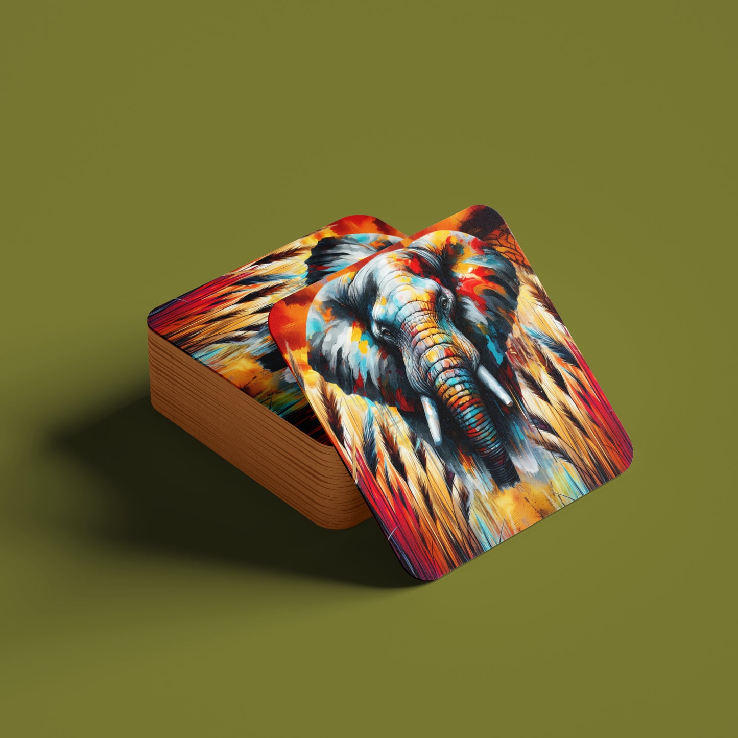 African Ablaze  Coaster