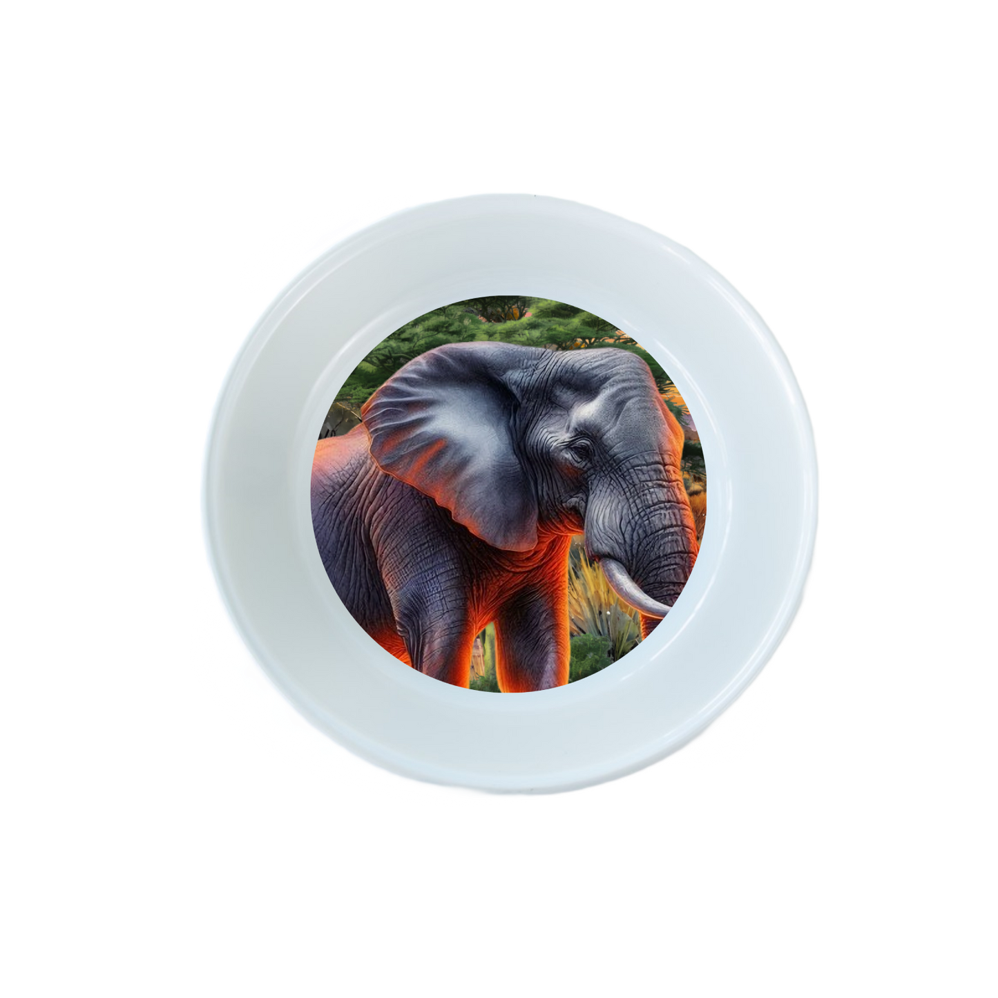 African Sunset  Printed 14cm Tapas Plate