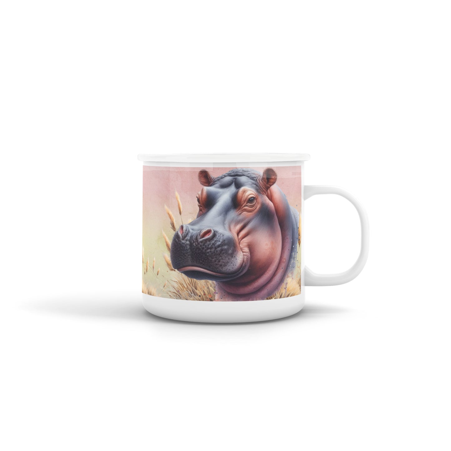 Pastel Afrika Enamel Mug