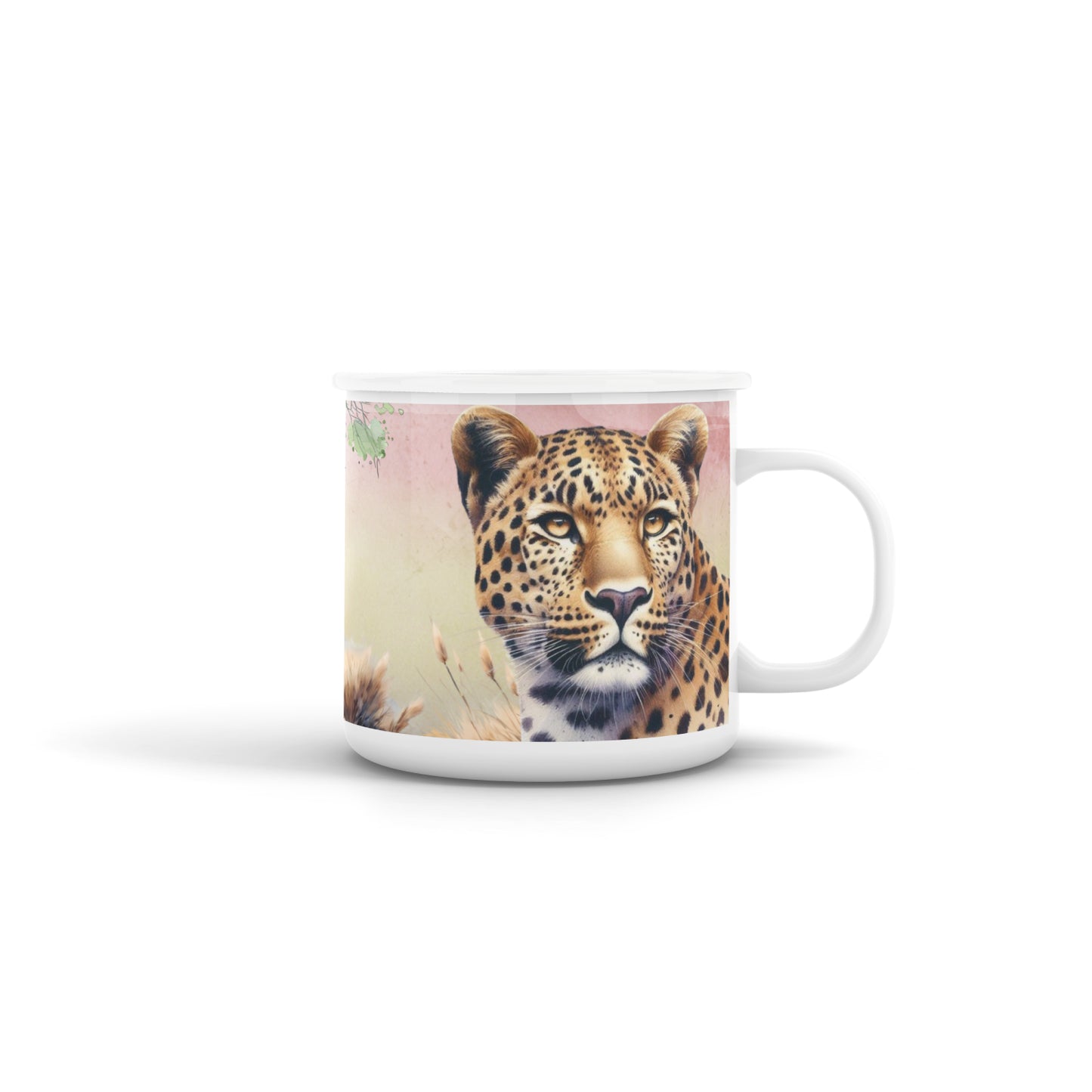 Pastel Afrika Enamel Mug