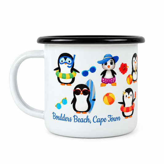 Penguin Frenzy Mug