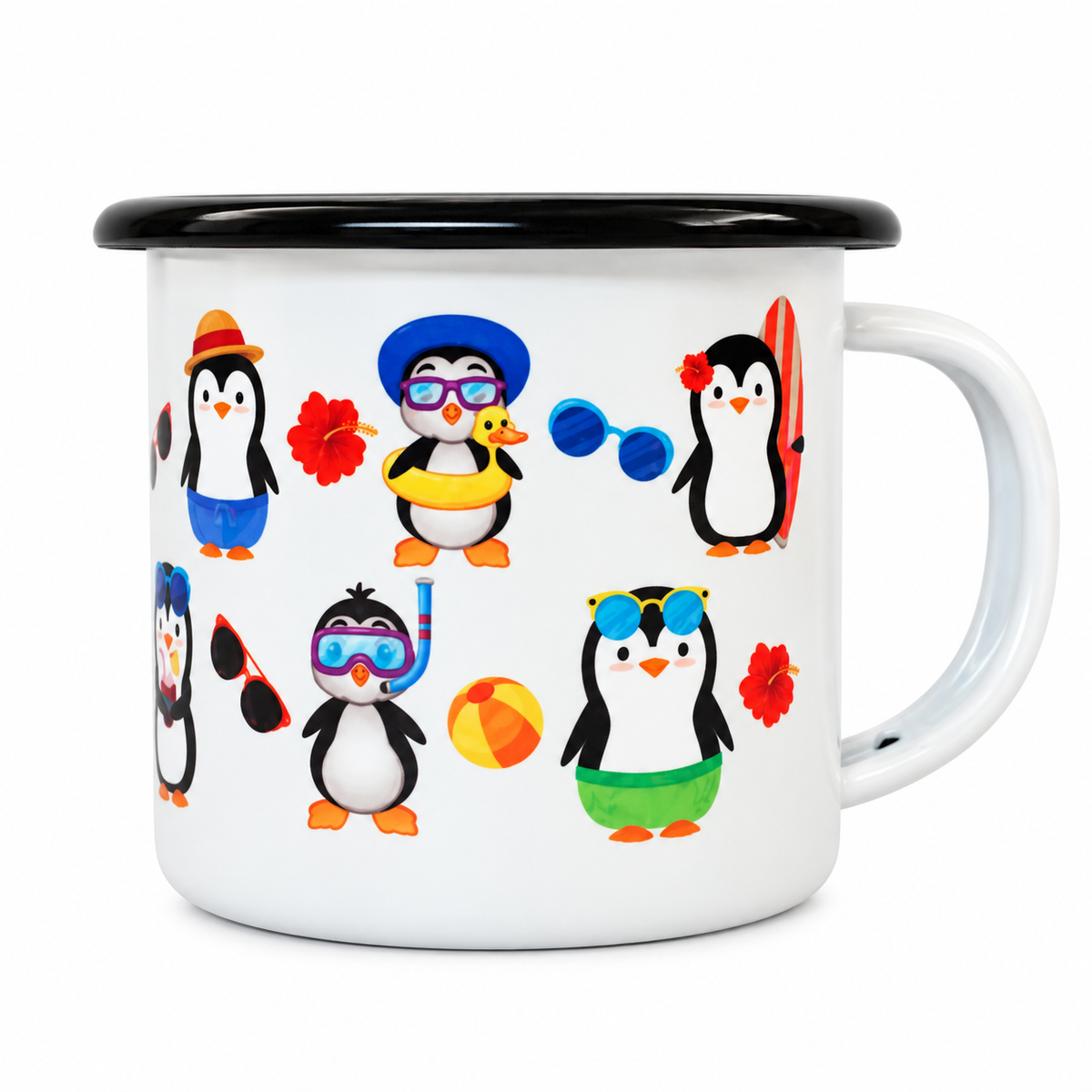 Penguin Frenzy Mug