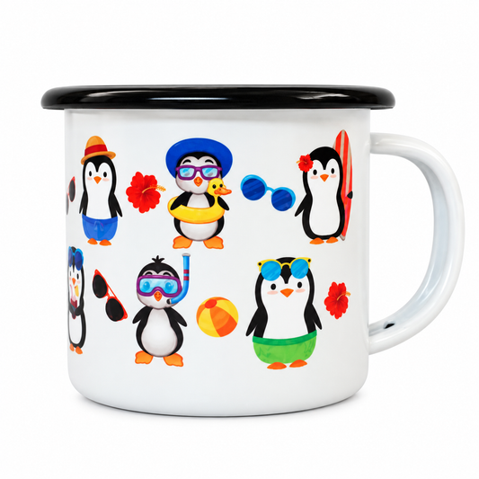 Penguin Frenzy Mug