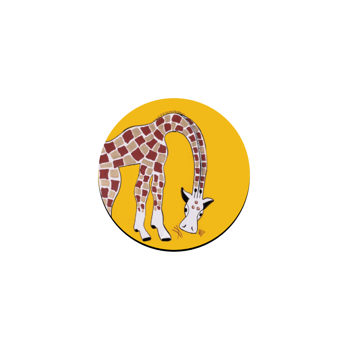 Spirit of Africa Magnet Round Badge