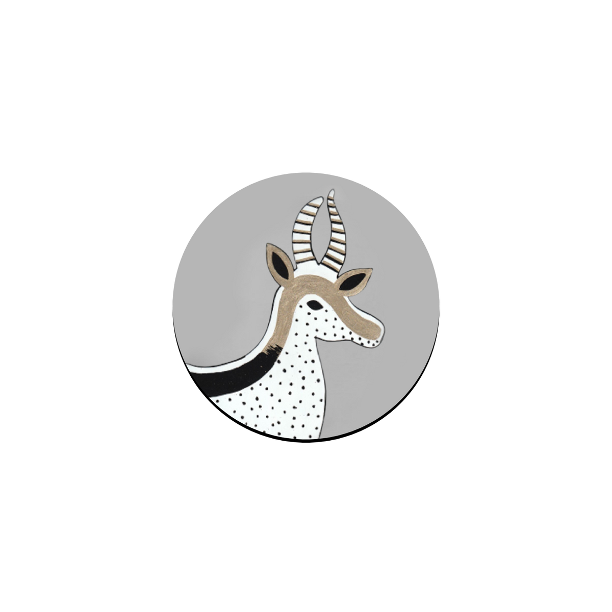 Spirit of Africa Magnet Round Badge