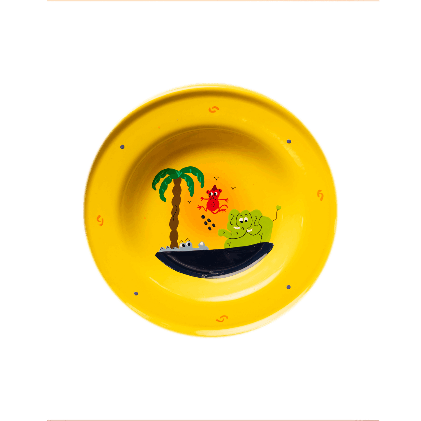 Jungle Animal Plate