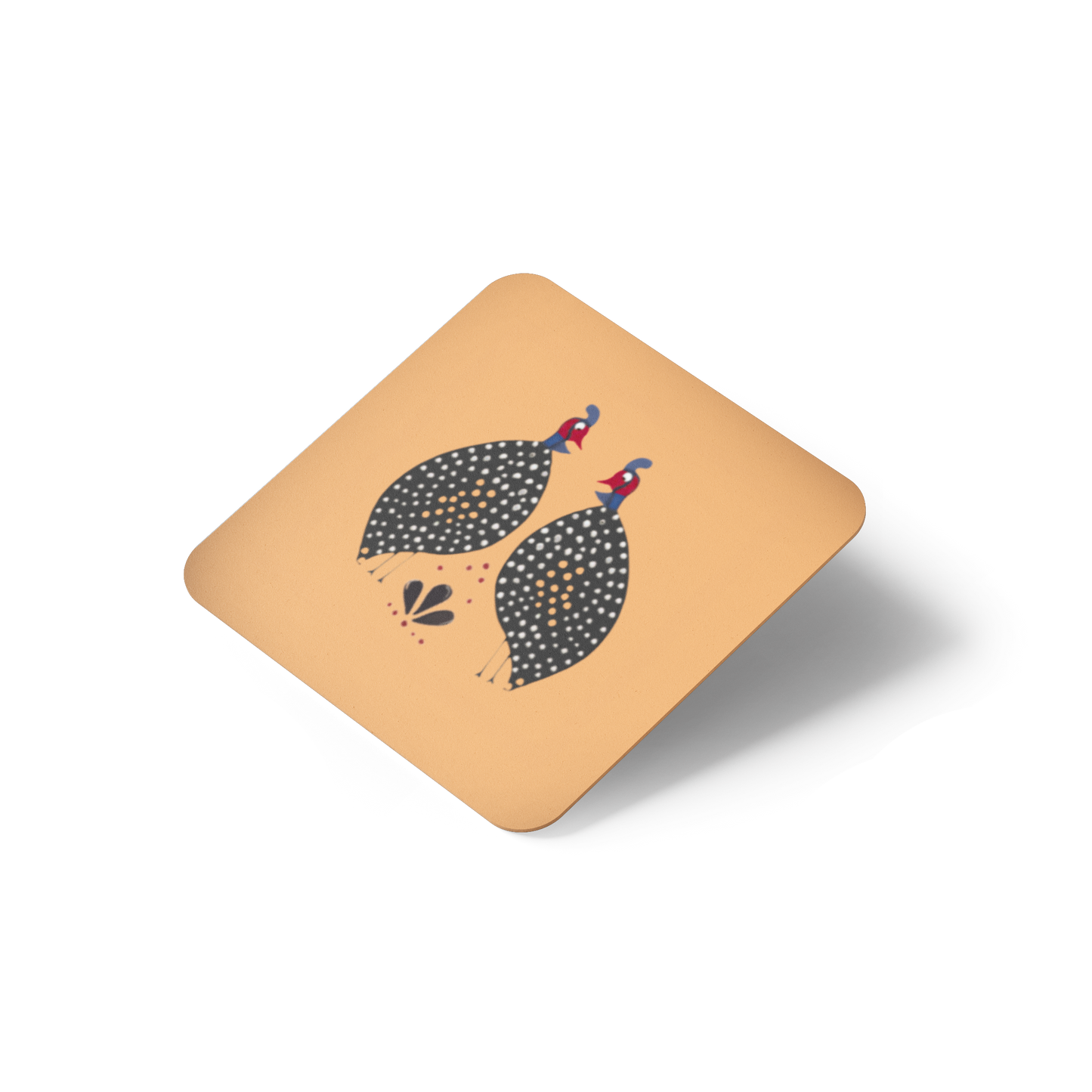 Guinea Fowl Chic  Coaster